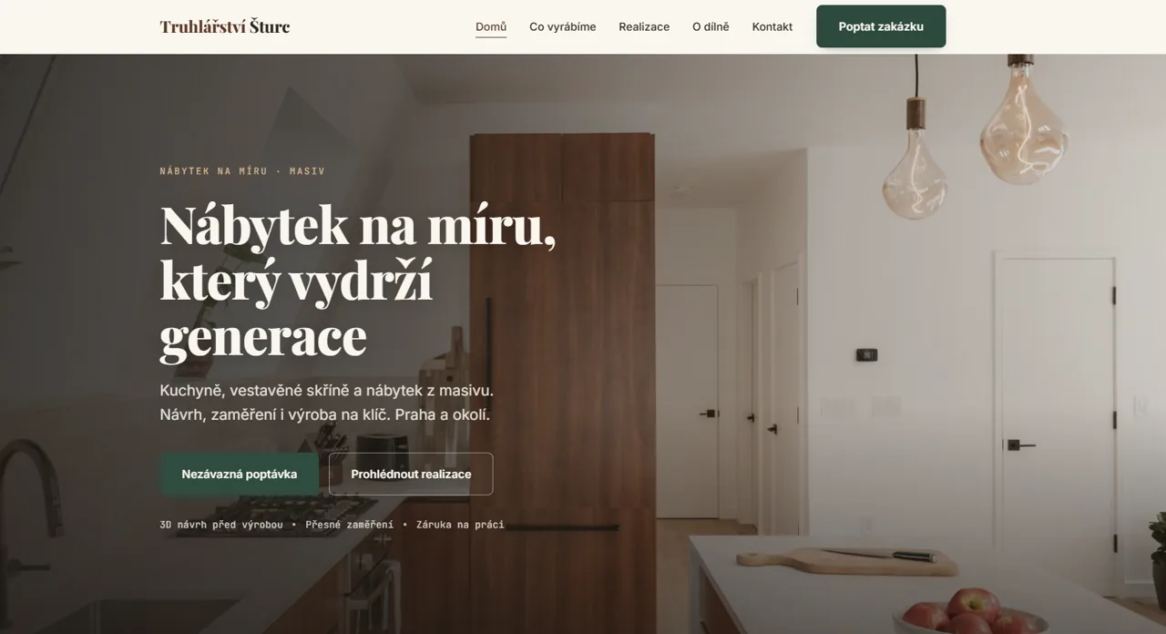 Web truhlarstvi-sturc.cz